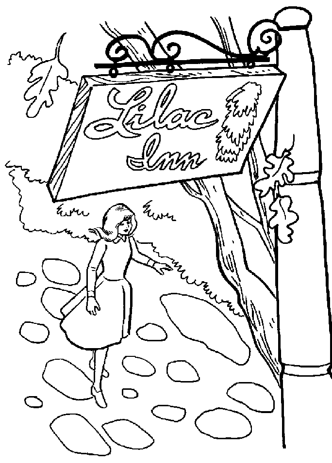 nancy coloring pages - photo #10