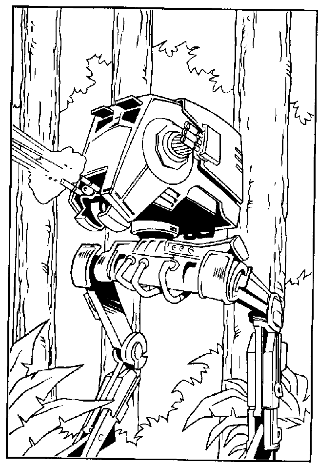 atst star wars Colouring Pages