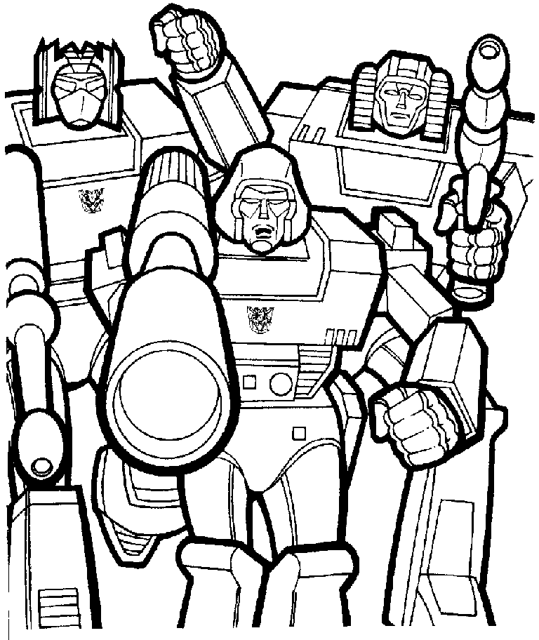 Transformers Robots In Disguise Coloring Coloring Pages