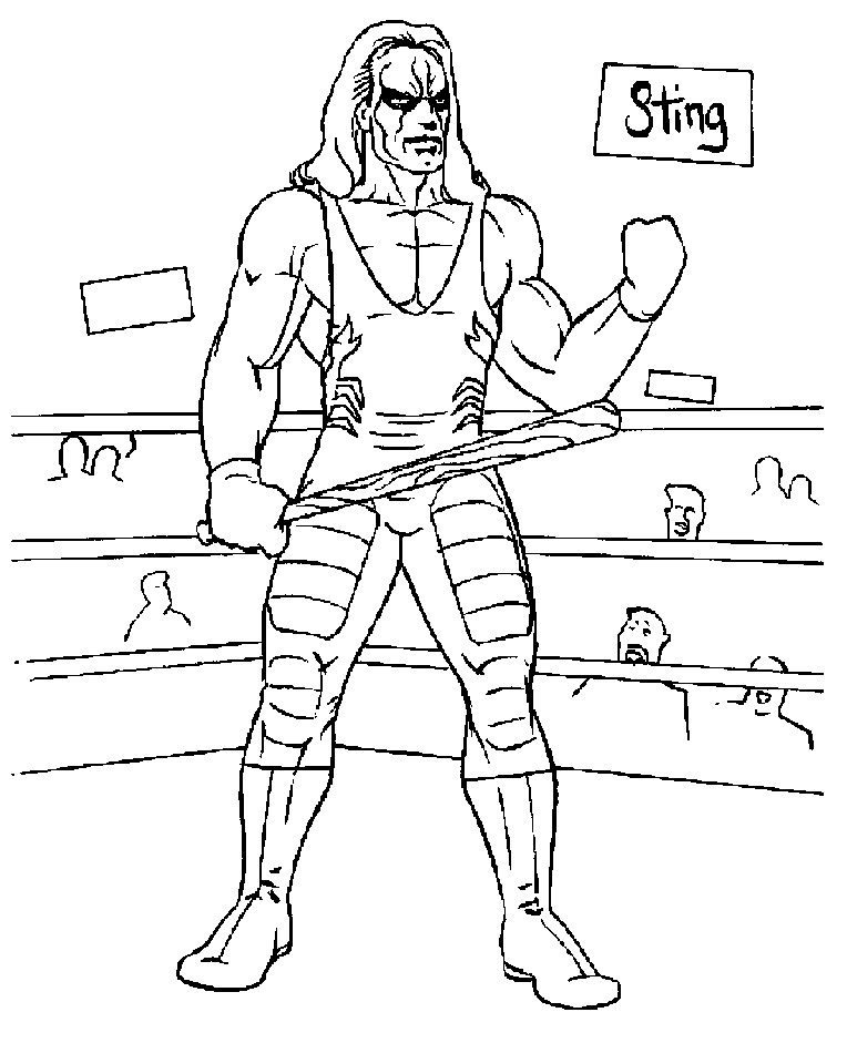 Wcw Coloring Pages - Photos